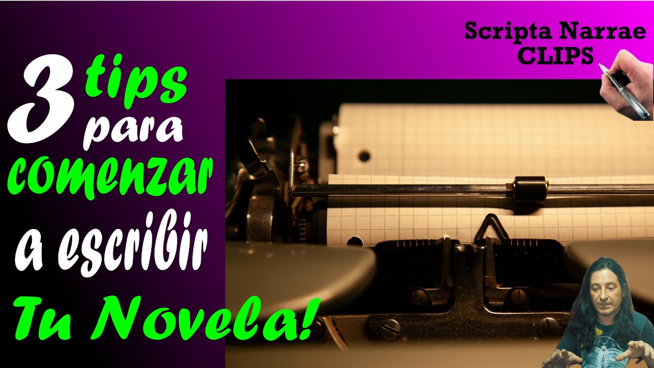3 TIPS para comenzar a escribir (Resumen) #clips #escritores #narrativa