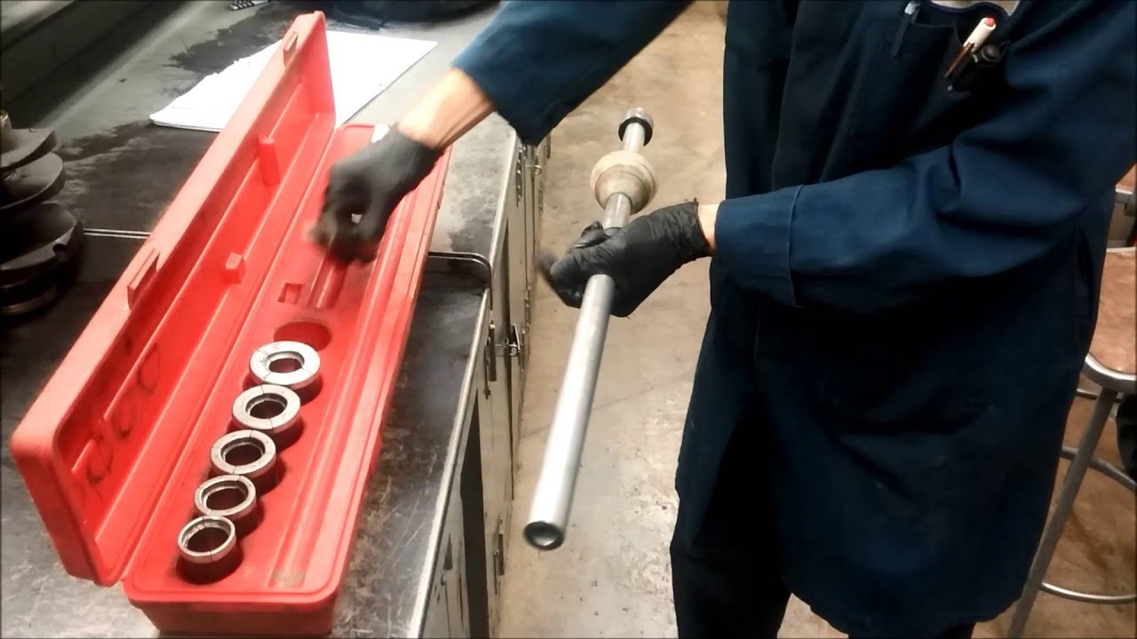 Как снять подшипники распредвала