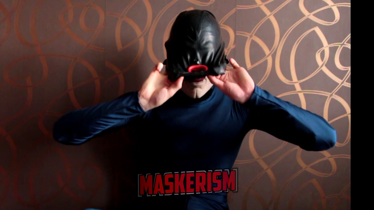 Young boy unmasking - Latex Condom Hood and Orlock
