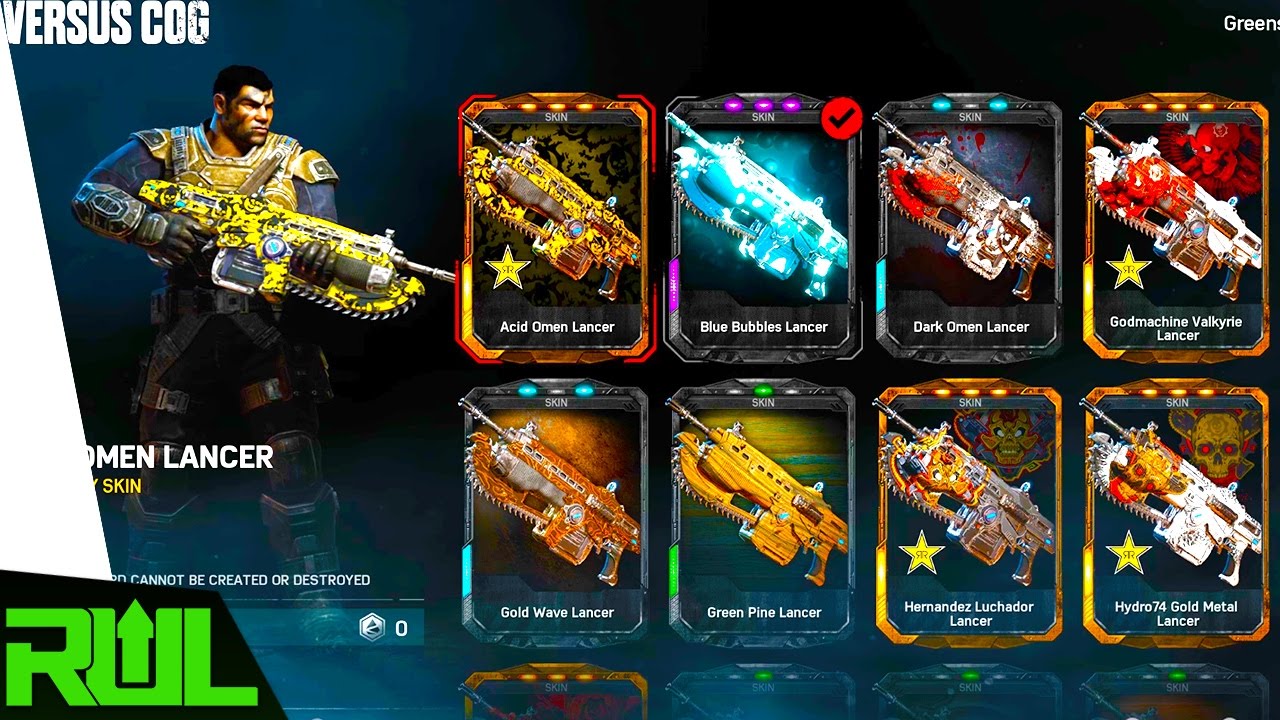 GEARS OF WAR 4 - EXCLUSIVE ROCKSTAR SKINS & EMBLEMS