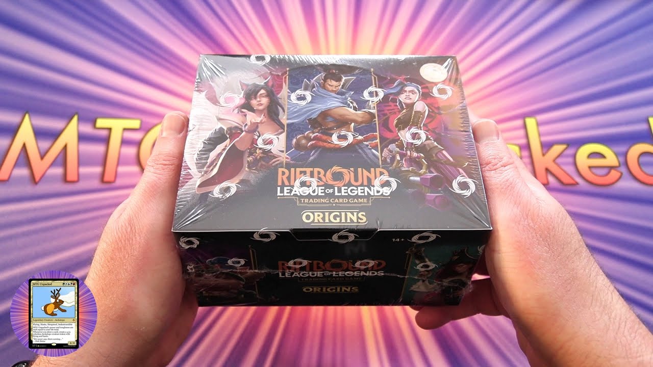 Riftbound: League of Legends TCG Origins Распаковка — ПОТРЯСАЮЩИЕ ТЯГИ!
