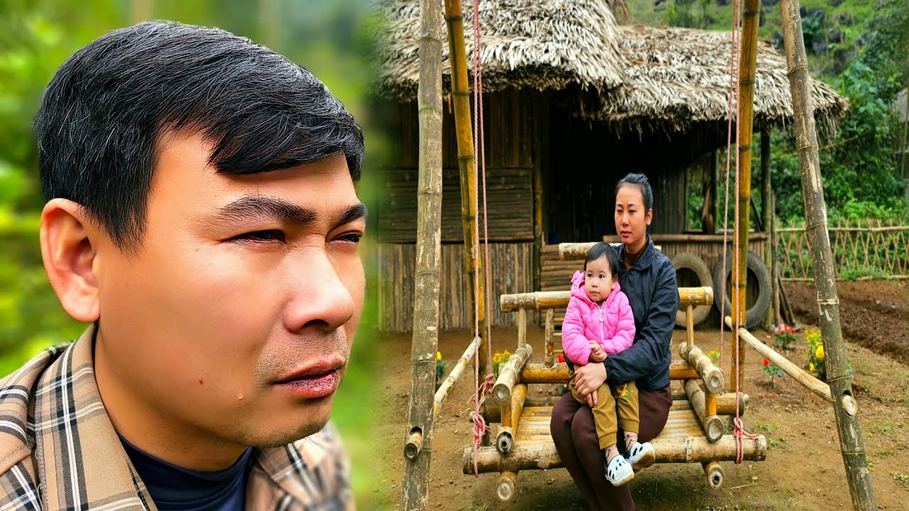 Single mother: Picking onions to sell - unexpectedly returning to visit her ex-husband