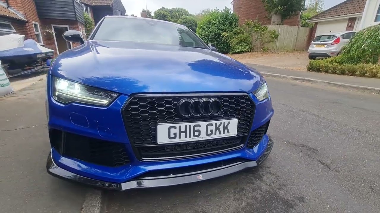 Audi RS7 Sepang Blue Metallic