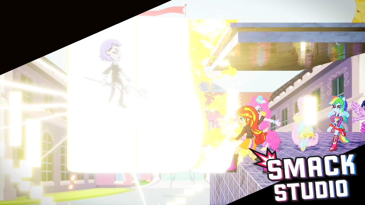 Smack Studio | Sunset Shimmer (Mean) vs Amity Blight