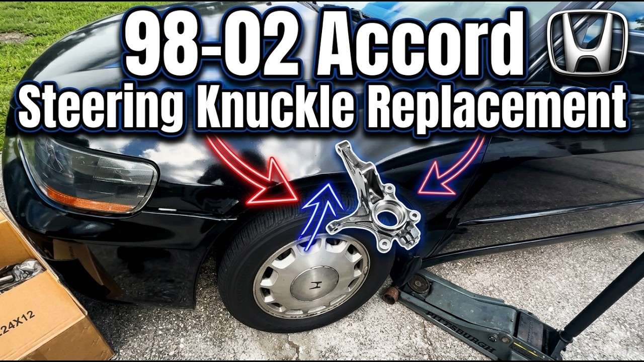 1998 Thru 2002 Accord Steering Knuckle Replacement