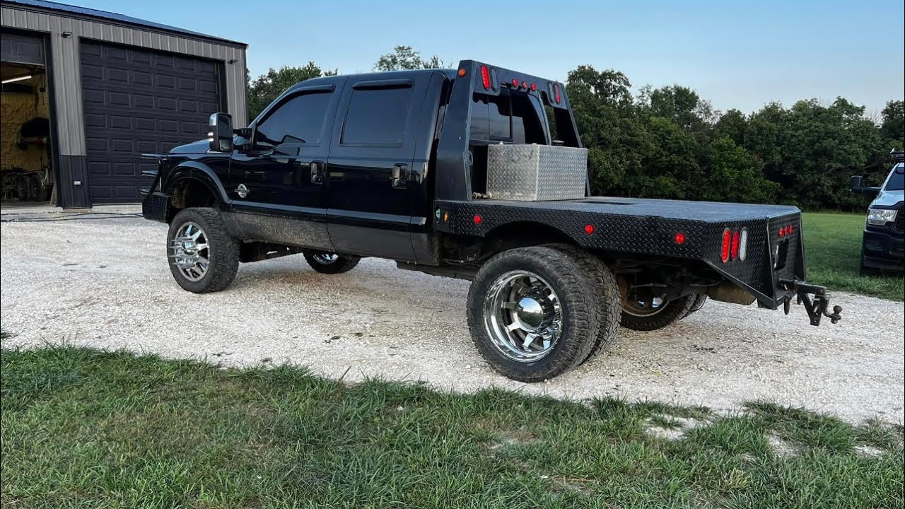Part 3 of the short-bed dually conversion on my 2013 f250