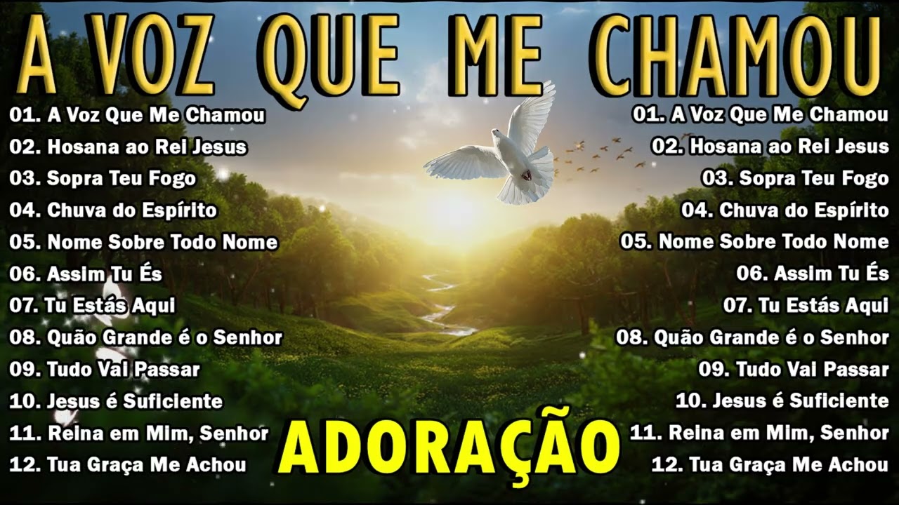 Música de Adoração Matinal 2025 | Louvores Brasileiros | A Voz Que Me Chamou