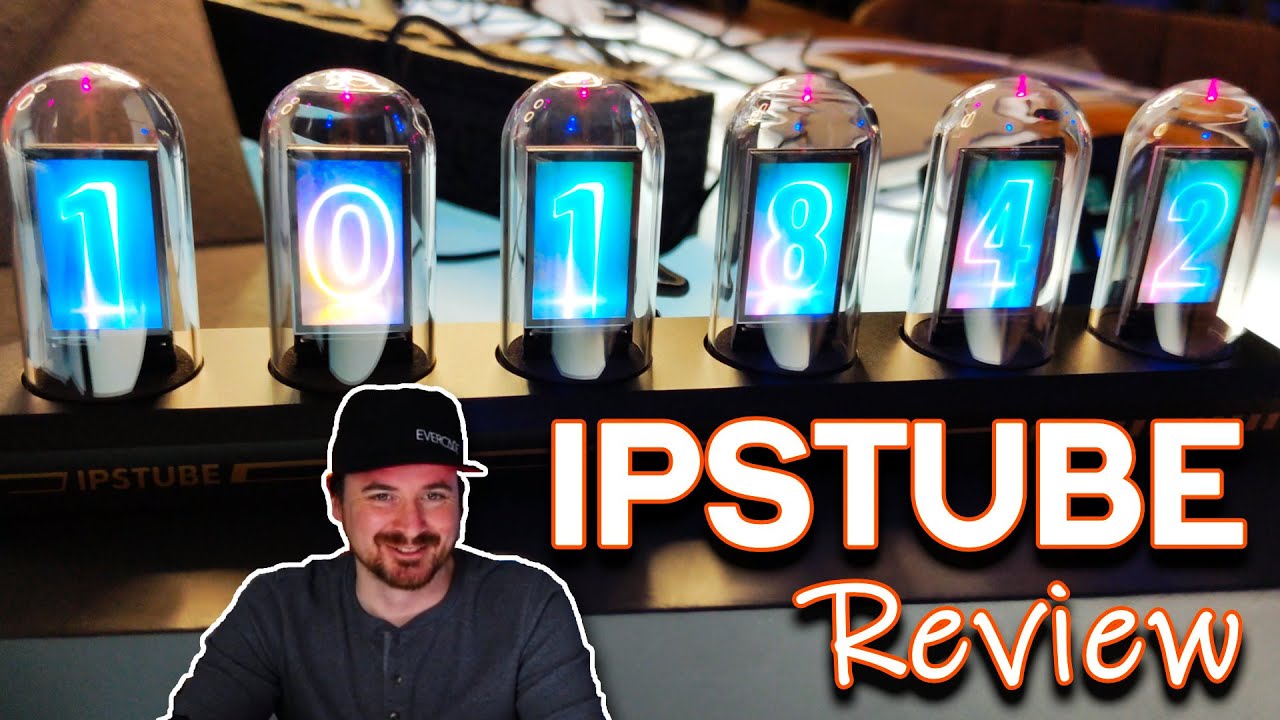 My expensive Kickstarter IPSTUBE clock DIED!!!  So we tried one from Temu.