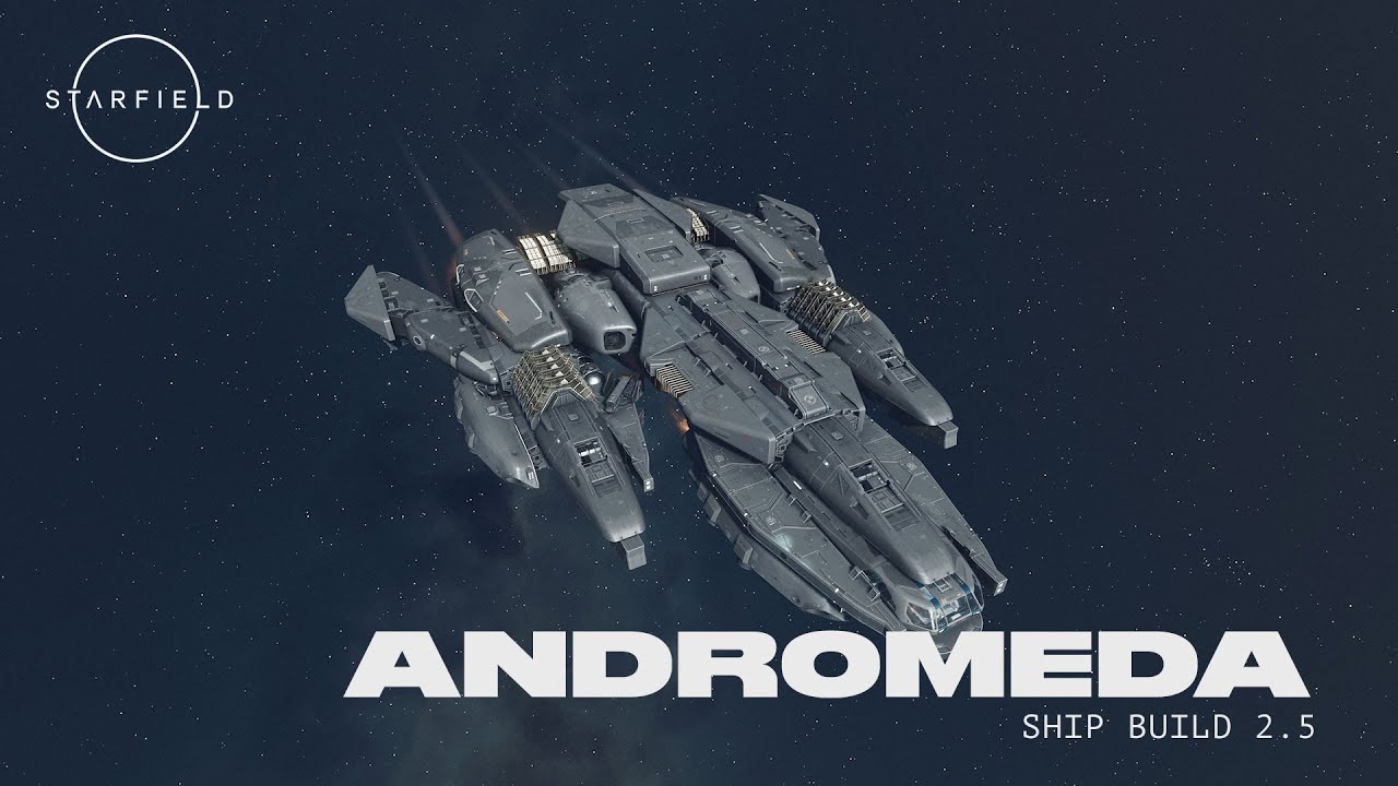 BEST ALL-IN-ONE Starfield Ship Build: Andromeda, NO MODS, 6k+ Cargo, 9 Crew, Great MOBILITY/SPEED