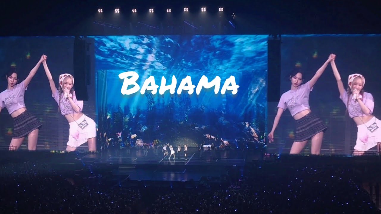 Bahama - 2024 aespa LIVE TOUR - SYNK: Parallel Line in BANGKOK Day 1 Fancam