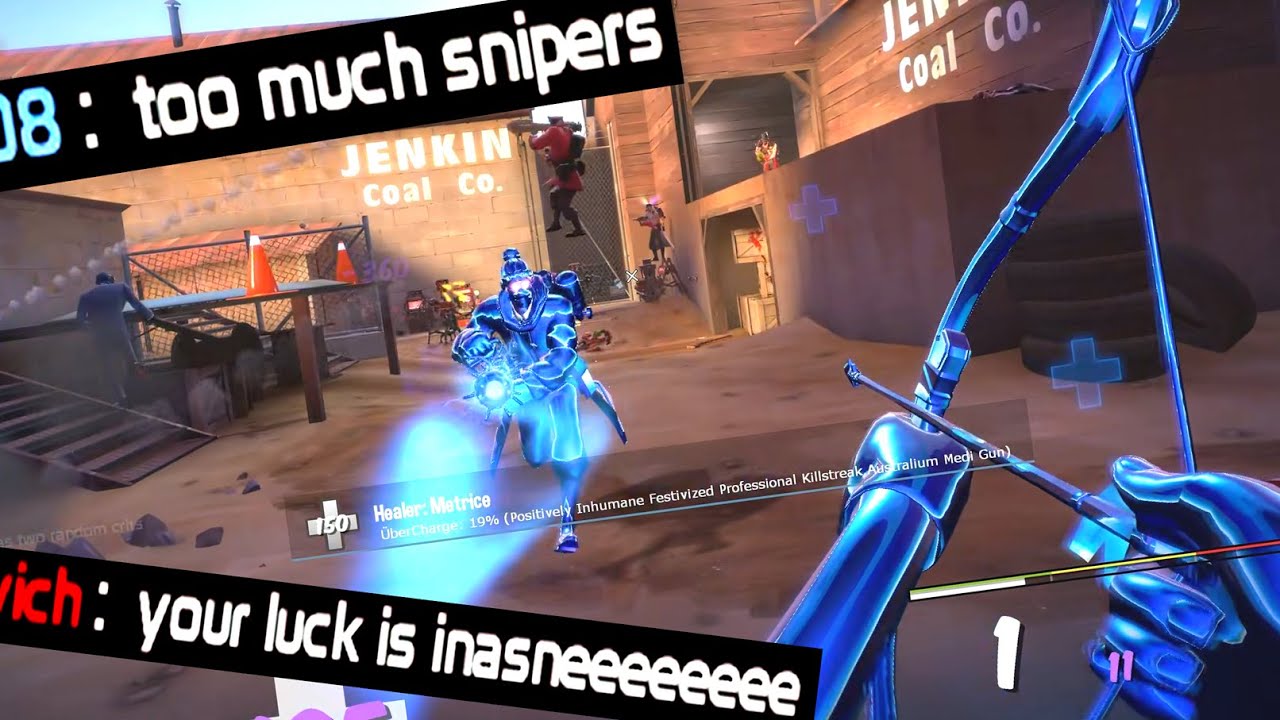 Lucksman's POWER! - TF2 Sniper Gameplay