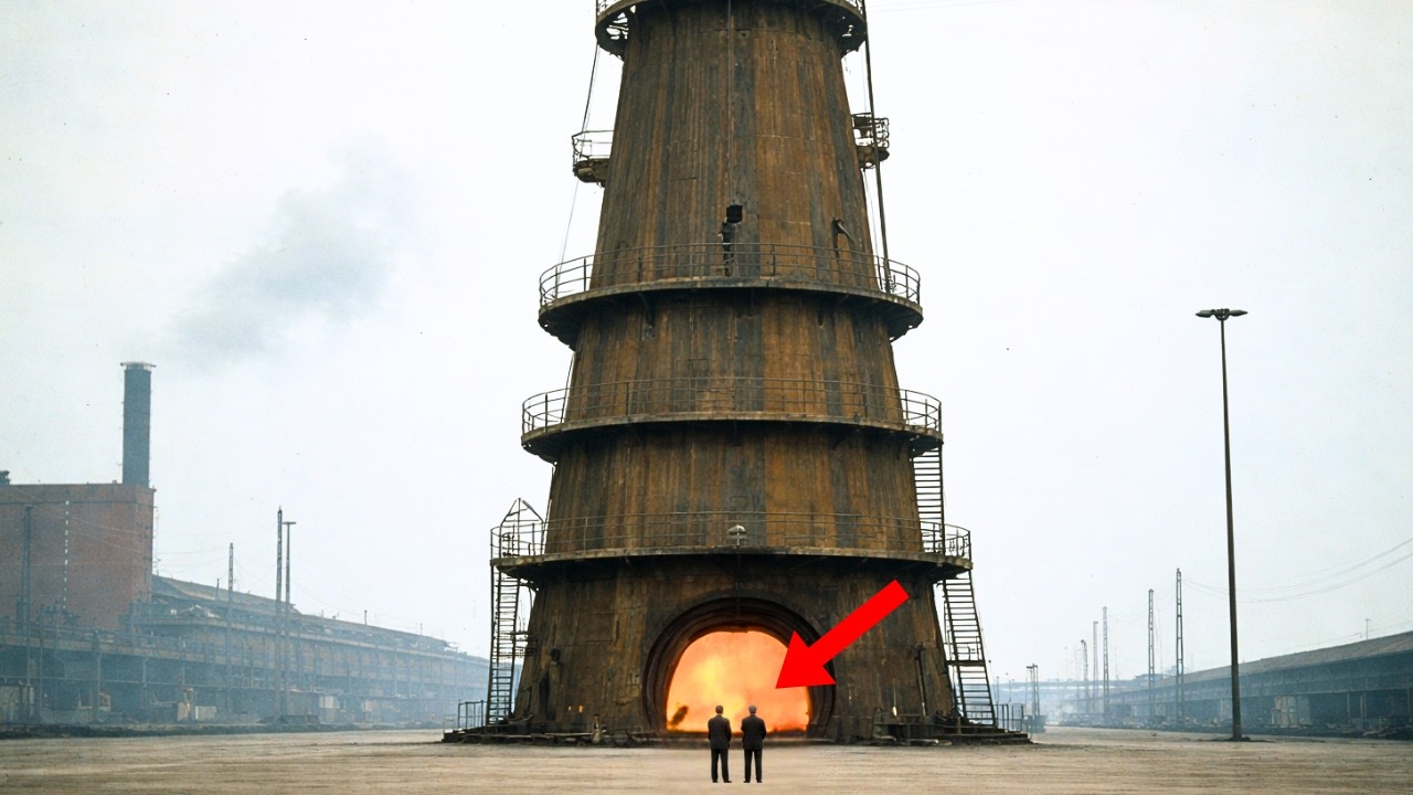 Почему британские доменные печи строились как чудовища?