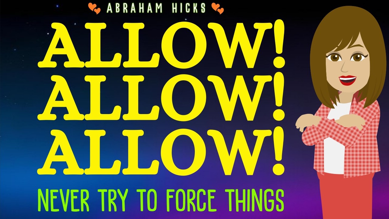 Just Be Soft And Watch Life Shift  Abraham Hicks 2026