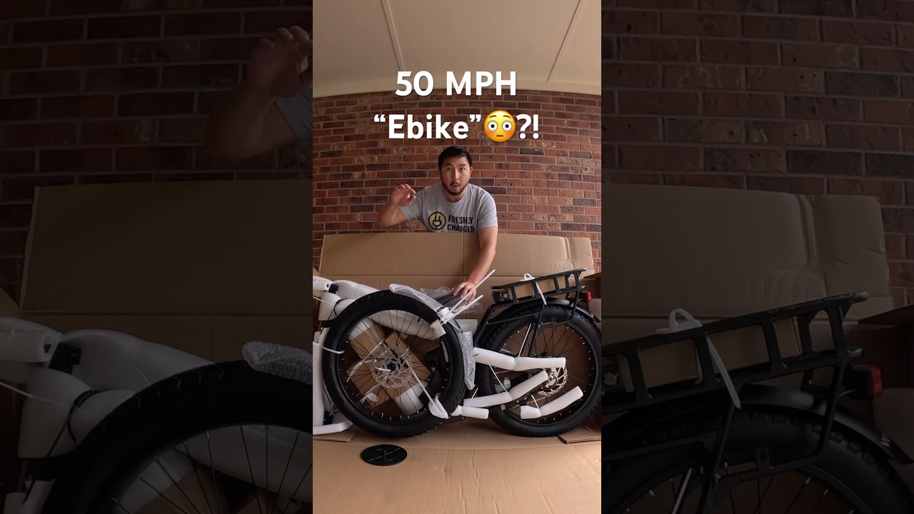 Insane 50 MPH E-bike Unboxed