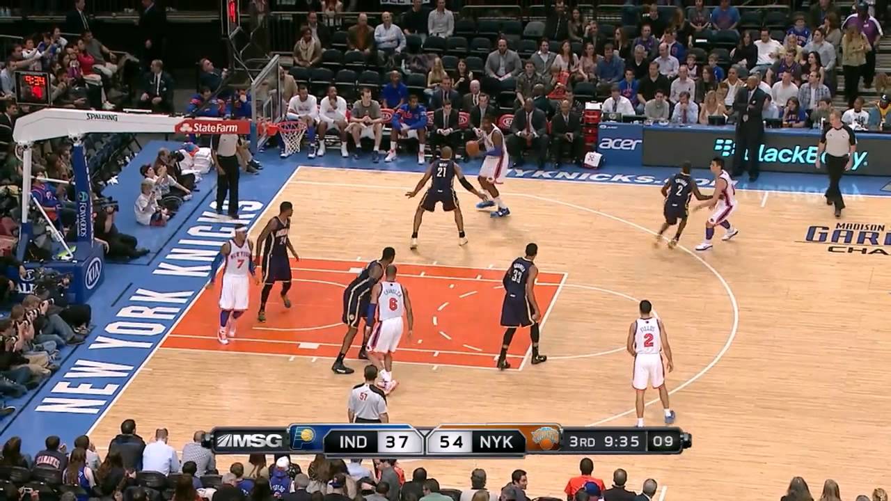 The Jeremy Lin Show Vs. Indiana Pacers (3/16/12)