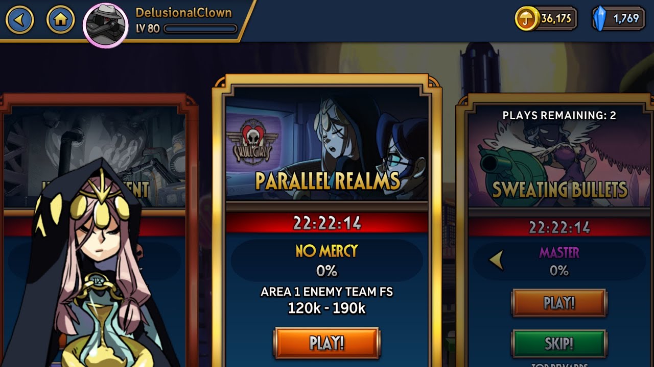 No mercy but I tried to only use “new” characters 