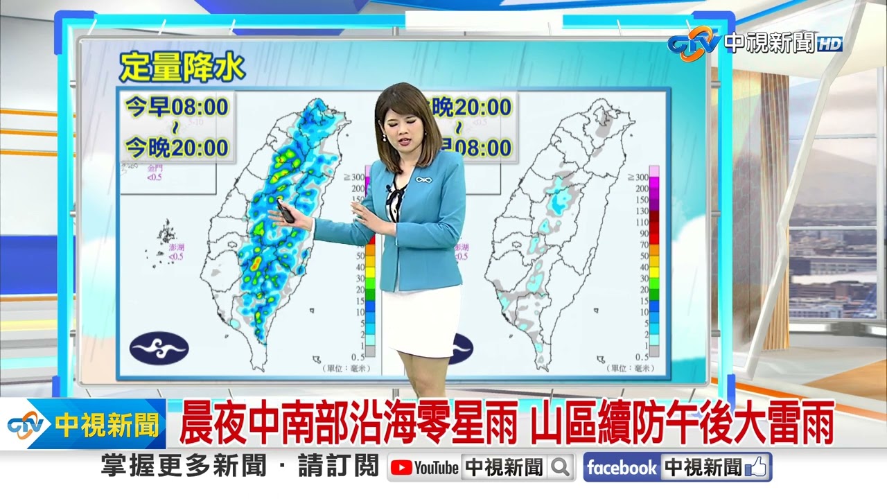【又嘉氣象報報】防曬+帶傘! 不雨時炎熱 午後易有局部雷陣雨│中視晨間氣象 20230822