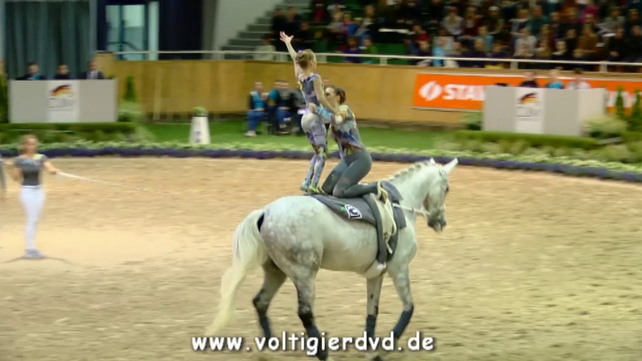 RSV Neuss-Grimlinghausen Junior I - Team 06 - DJM Voltigieren Aachen 2017