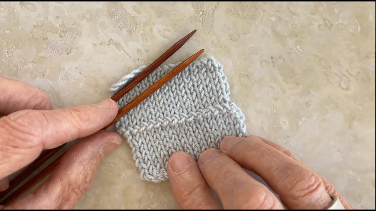 Easy Option for Kitchener Stitch