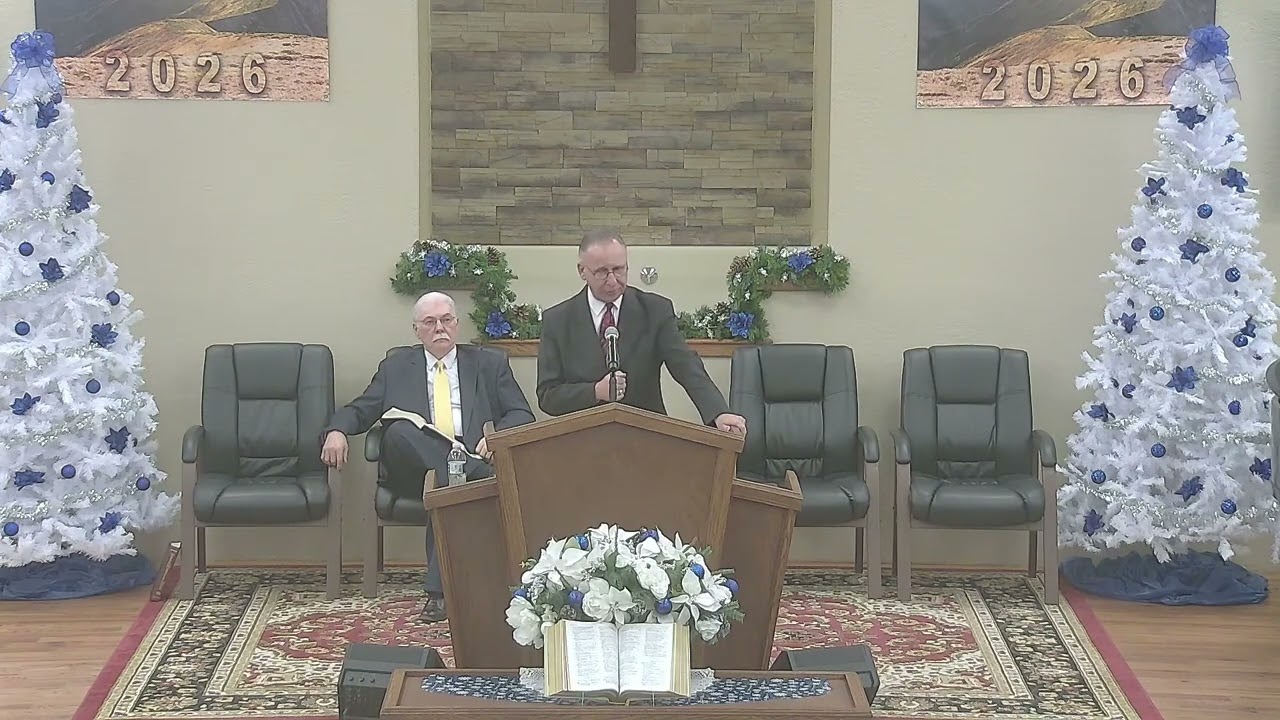 01-18-26 Sunday Evening Service - Pastor Joe Grande