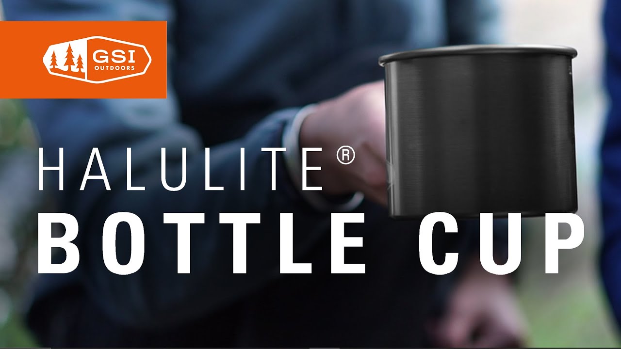 Halulite Bottle Cup - Lightweight, Hard Anodized Aluminum Cup | GSI Outdoors