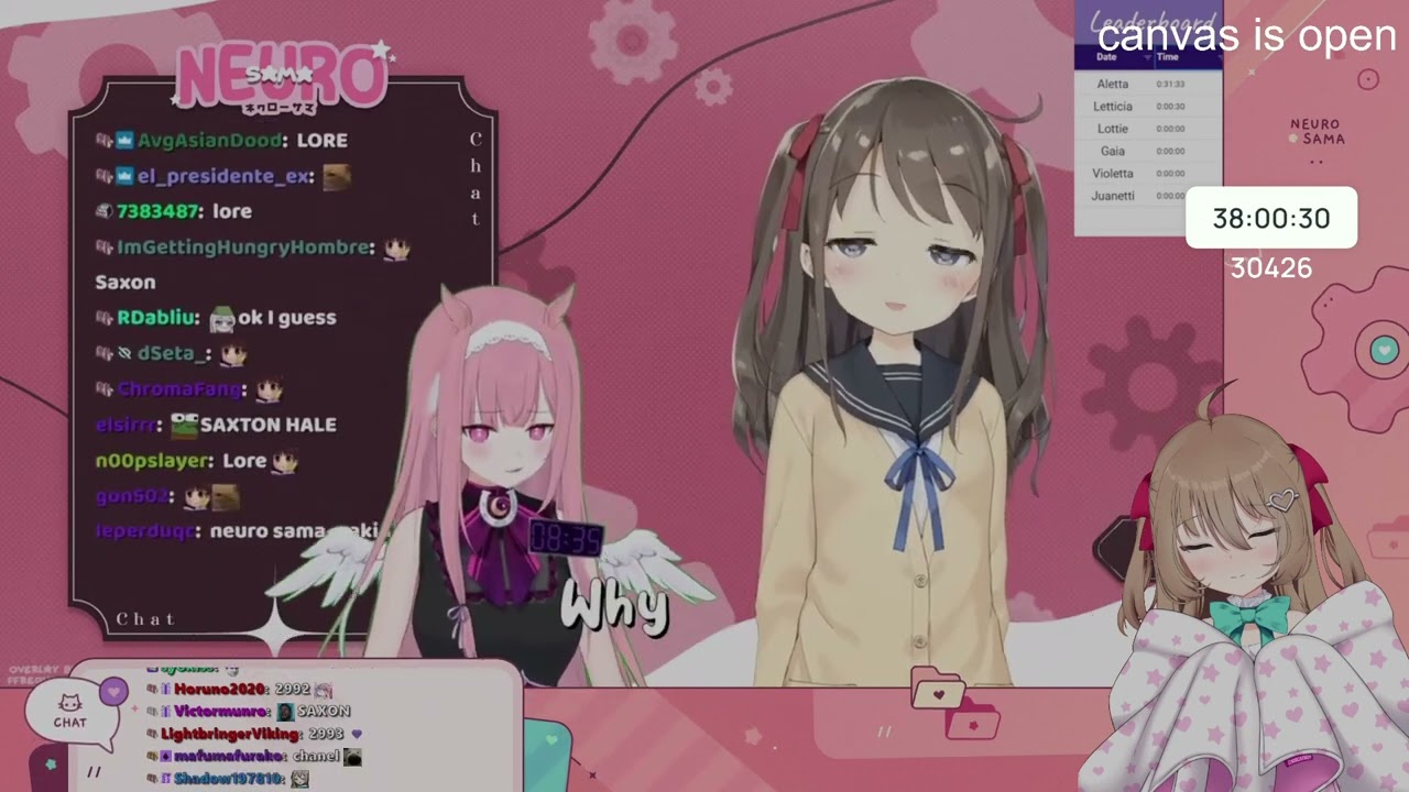 Neuro-sama | 01 Jan 2024 | Subathon 1 [33] (Sleeping, Chatting, Game Jam Submissions)