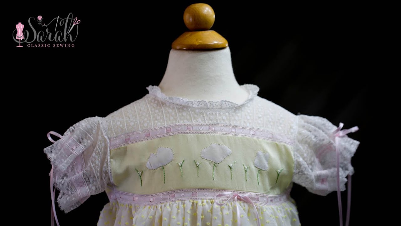 sewing a gorgeous heirloom easter dress 😍😍😍