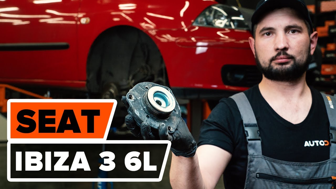 Jak wymienić przedni amortyzator w SEAT IBIZA 3 6L [PORADNIK AUTODOC]