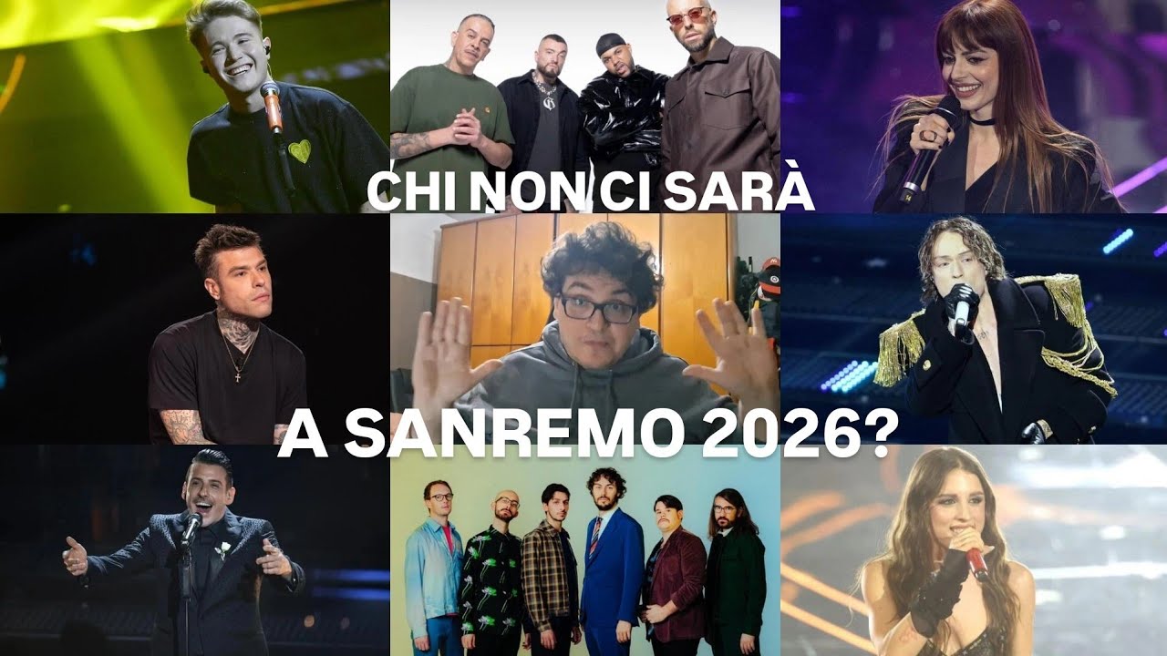 Chi NON ci Sarà a SANREMO 2K26?👀🎶 SORPRESE E COLPI DI SCENA...CI AVRÒ INDOVINATO?🤔