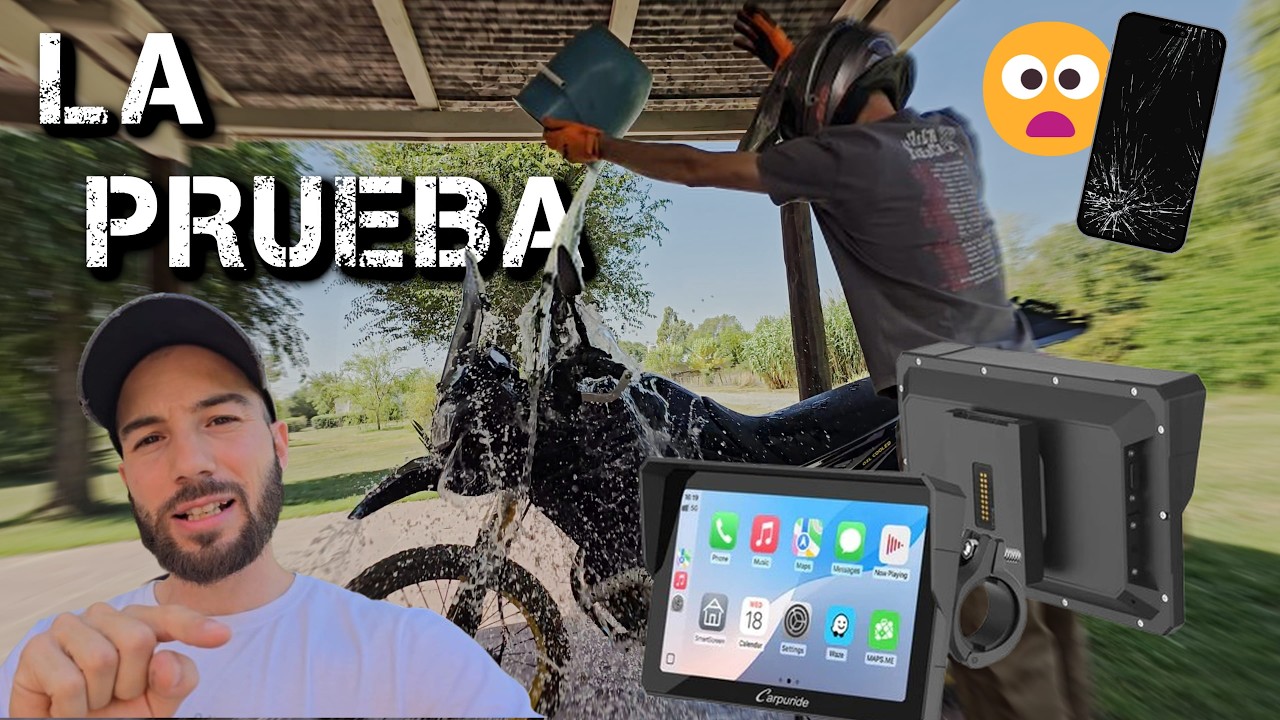 PROTEGE tu CELULAR con ESTO: Pongo a PRUEBA el Carpuride 702 S Pro y su sistema TPMS | Aguantará??