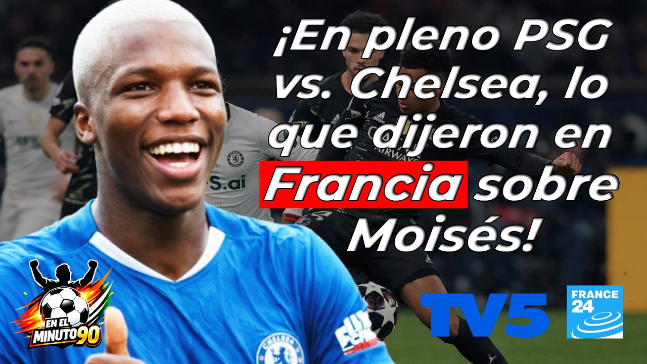 What they were saying in France during the Mois&eacute;s Caicedo vs PSG game!!!