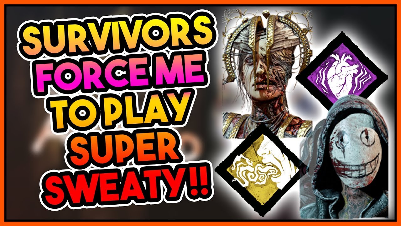 Survivors FORCE ME to play SUPER SWEATY!! 🥵 - DBD, KILLER VIEWER BUILDS PART 34