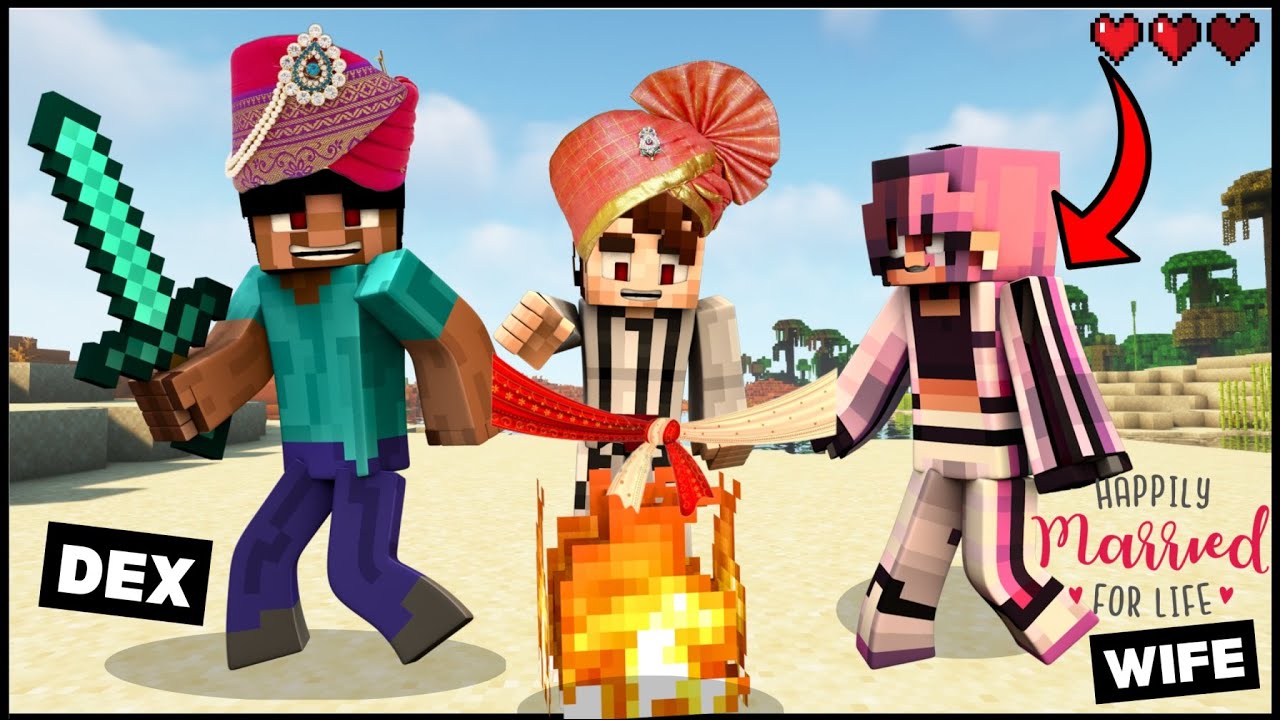 I Got MARRIED In Minecraft Jungle Safari (Hindi)