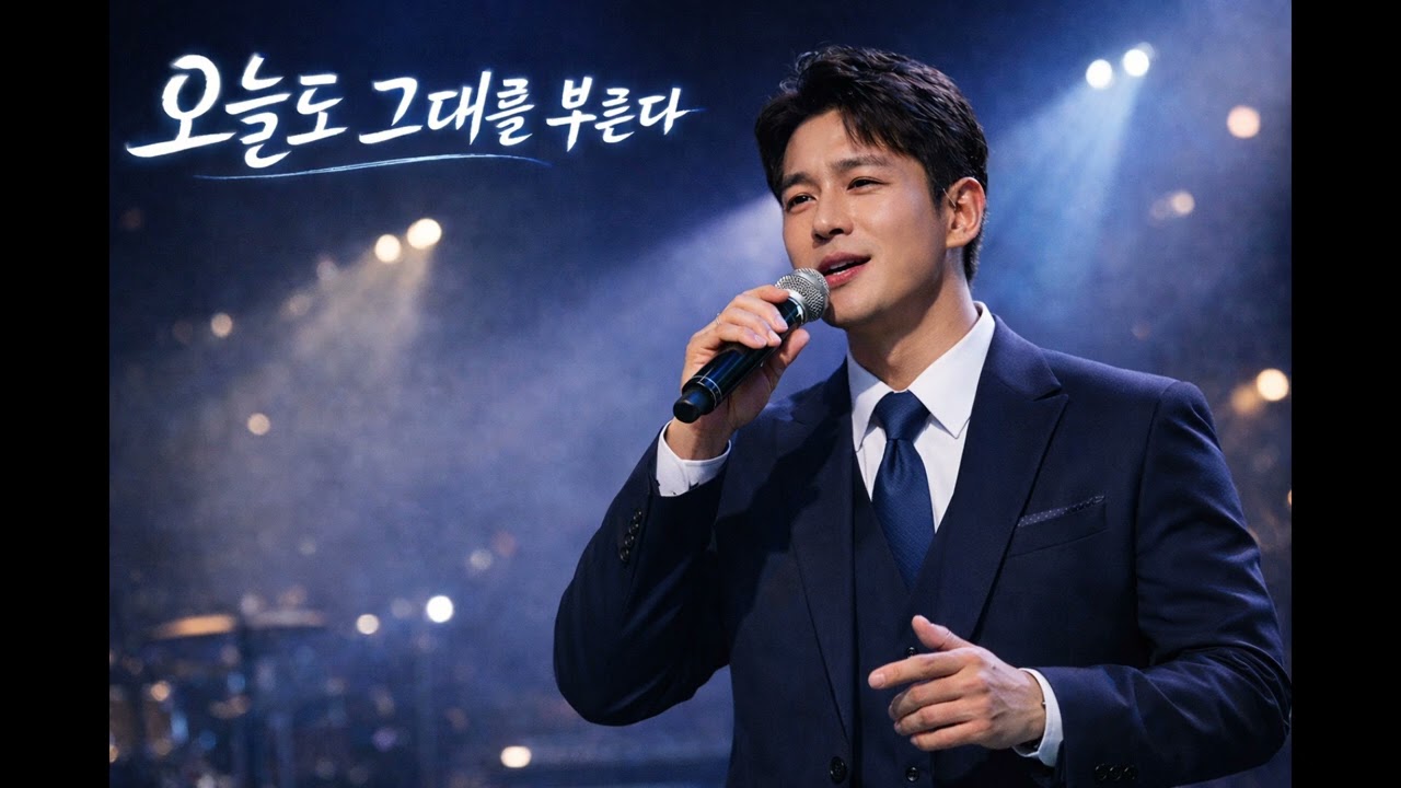 오늘도 그대를 부른다 | 남성 보컬 애절한 트로트 발라드 | AI 음악
