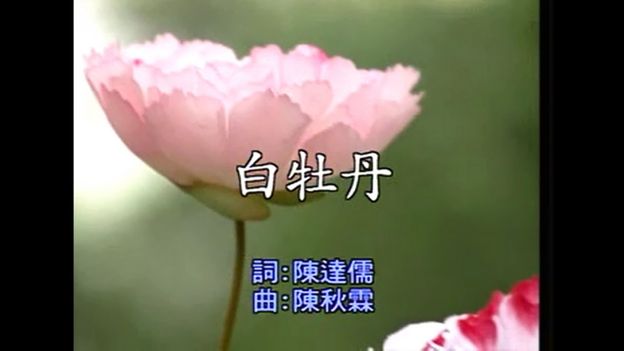 江蕙 - 白牡丹
