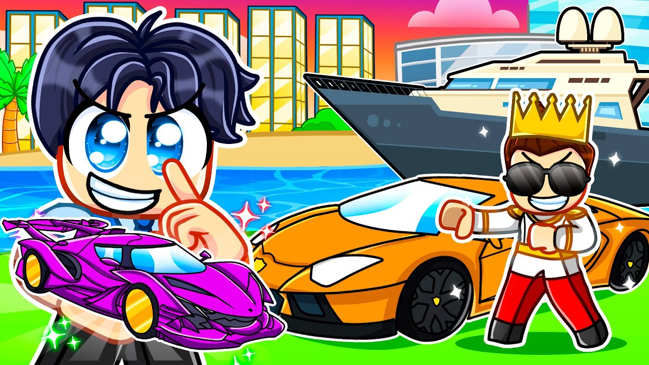 RICH KID Called Me A POOR NOOB, So I Used NEW VIP HYPERCAR DRIVING EMPIRE!