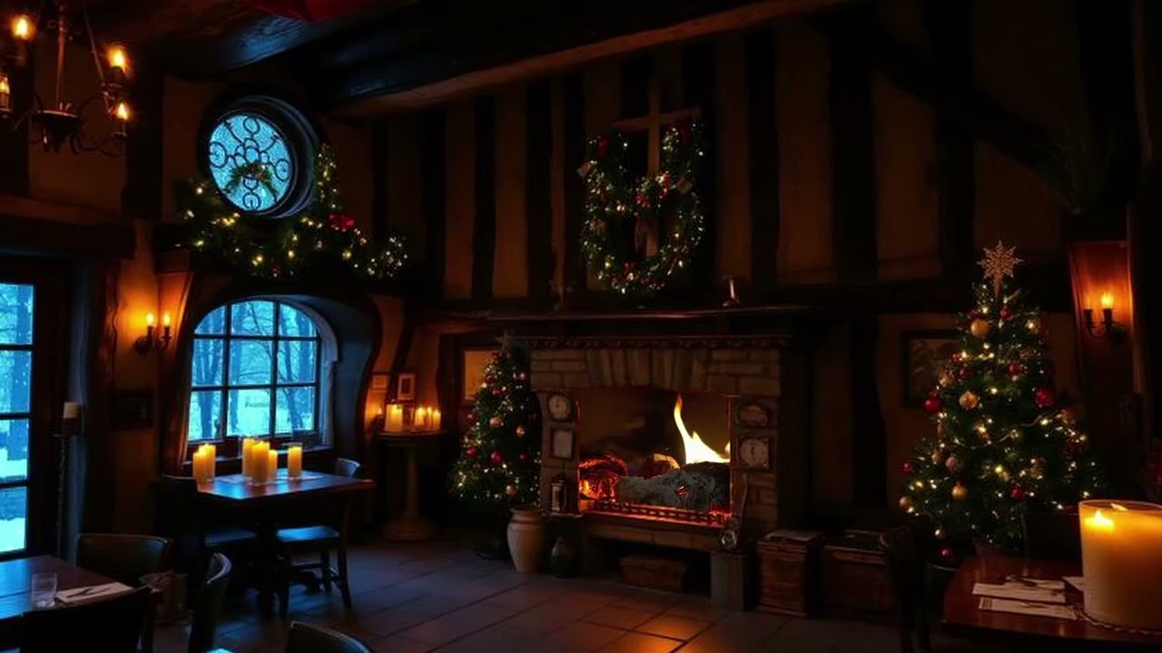 Clockwise Ash - No Sound - Winter Tavern Fireplace