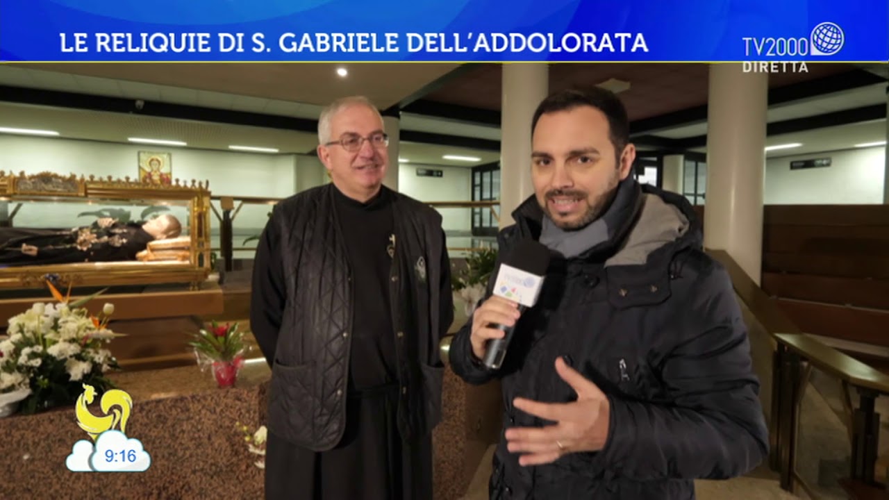 Le reliquie di S. Gabriele dell'Addolorata