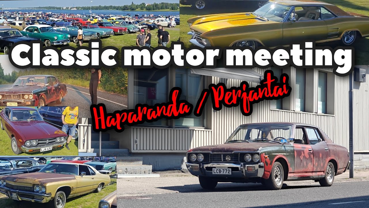 Datsun 220c Classic motor meeting // Haaparanta / alkuperäinen osoite