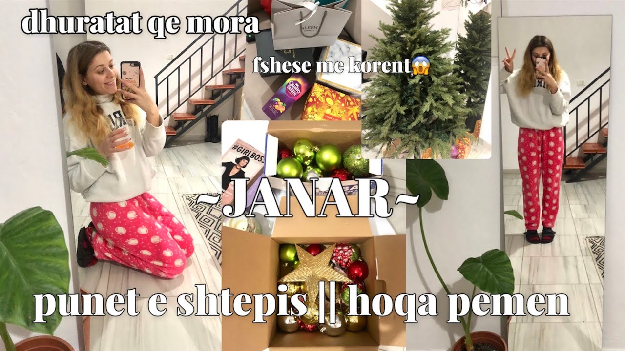 HEQ DEKORIN E FESTAVE: Punet e shtepise, dhurate nga nje ndjekse, mora fshese me korent | Vlog 2022