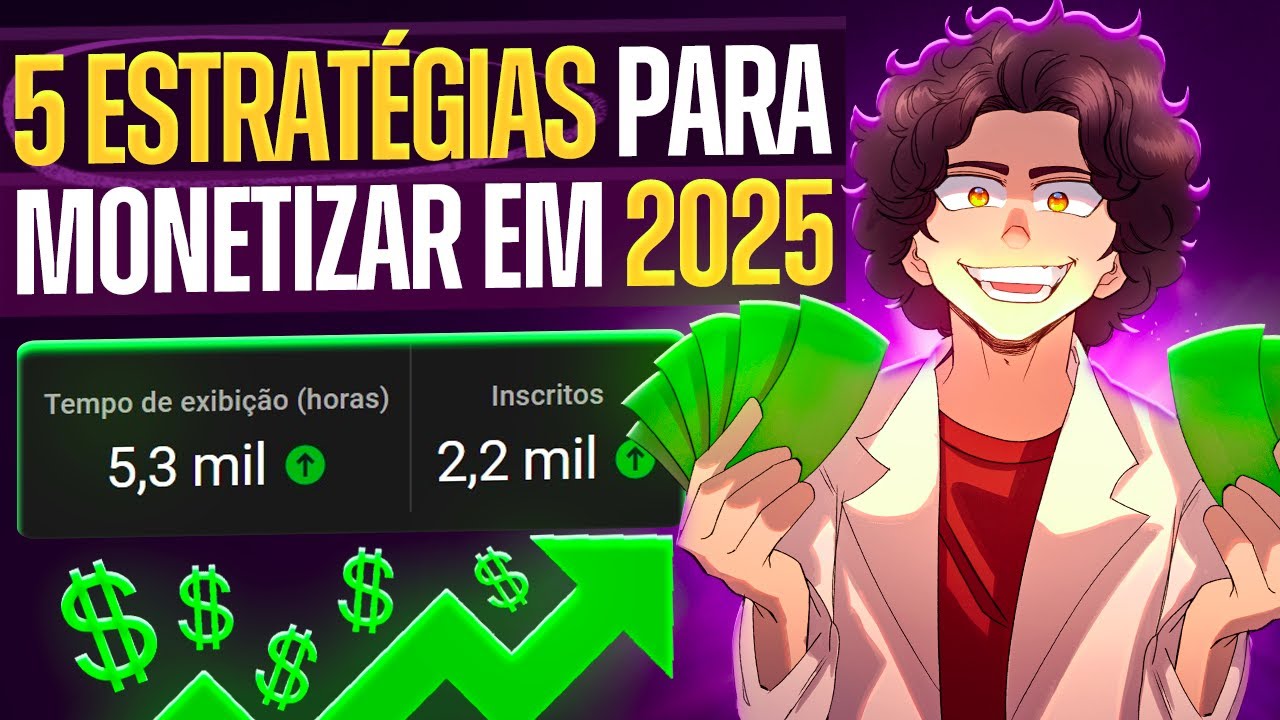 [2025] COMO MONETIZAR O CANAL DO YOUTUBE RÁPIDO!! 🔥 (como ganhar 4 mil horas e 1000 inscritos)