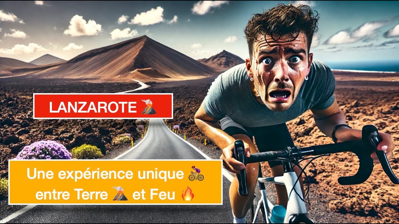 Découvrir Lanzarote à vélo: des vues à couper le souffle (et les jambes) !!! 😅🔥
