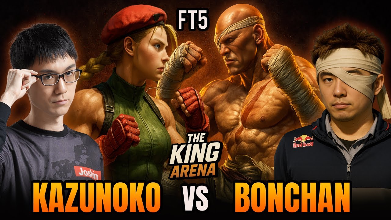 🔥 FT5 ▰ BONCHAN (Sagat) vs KAZUNOKO (Cammy) ▰ Street Fighter 6 | High-Level Set 🔥