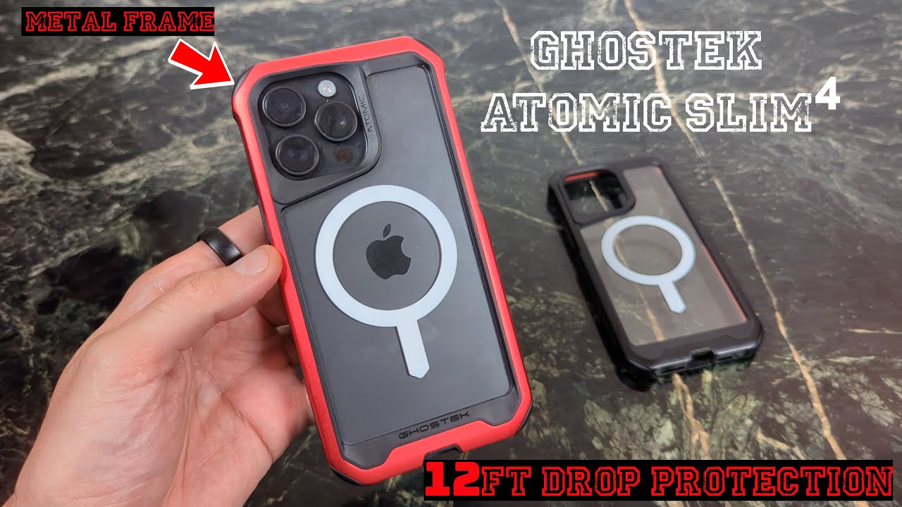 iPhone 15 Pro Max Ghostek Atomic Slim : That Metal Feel!