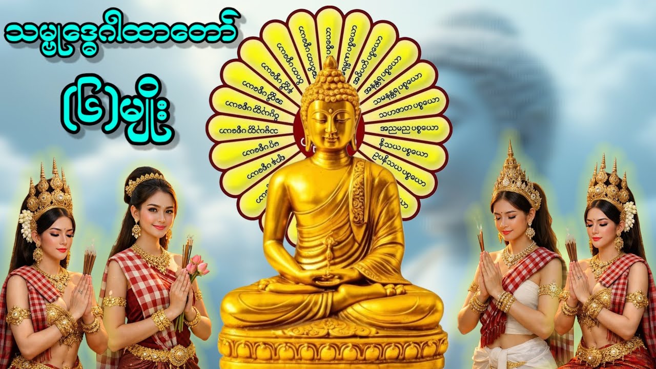 အန္တရာယ်ကင်းပြီးစည်းစိမ်ဥစ္စာတိုးပွားတဲ့ သမ္ဗုဒ္ဓေဂါထာတော်🙏#တရားတော်များ #dhammatalk #buddhaofficial