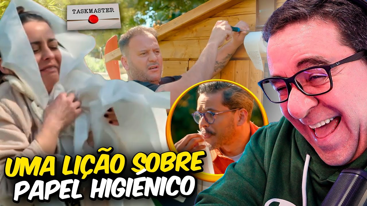 RIC REAGE | TASKMASTER PT 🇵🇹  | T3 | EP 5 | PT 2 | MAIS PAPEL HIGIÉNICO