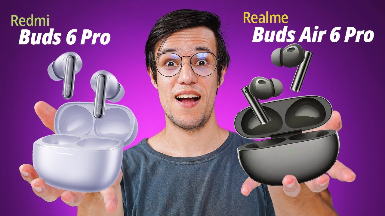 Redmi Buds 6 Pro vs Realme Buds Air 6 Pro - Qual o melhor FONE para Comprar? Comparativo