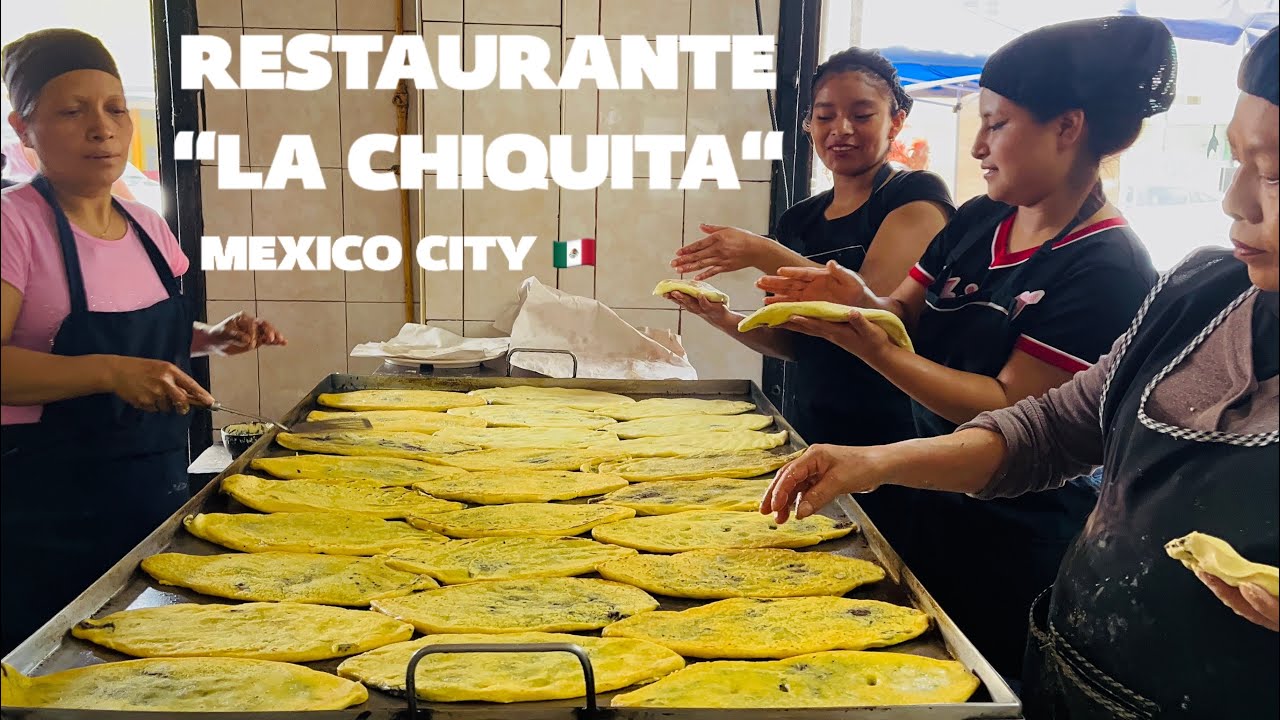 RESTAURANTE “lA CHIQUITA” EN MEXICO CITY 🇲🇽#food #mexico#travel#streetfood #comida #mexicocity