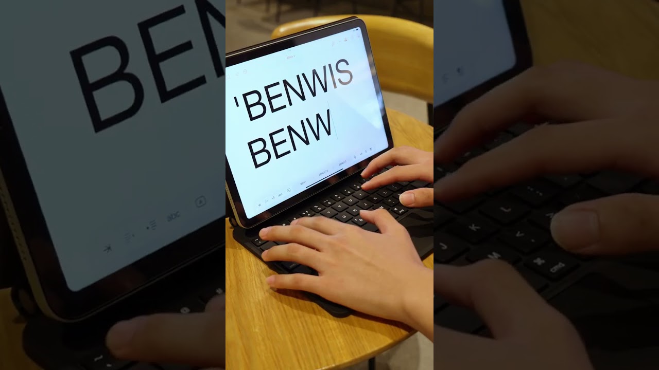 You have an iPad? Magnetic suspension keyboard case is the most useful device for you.