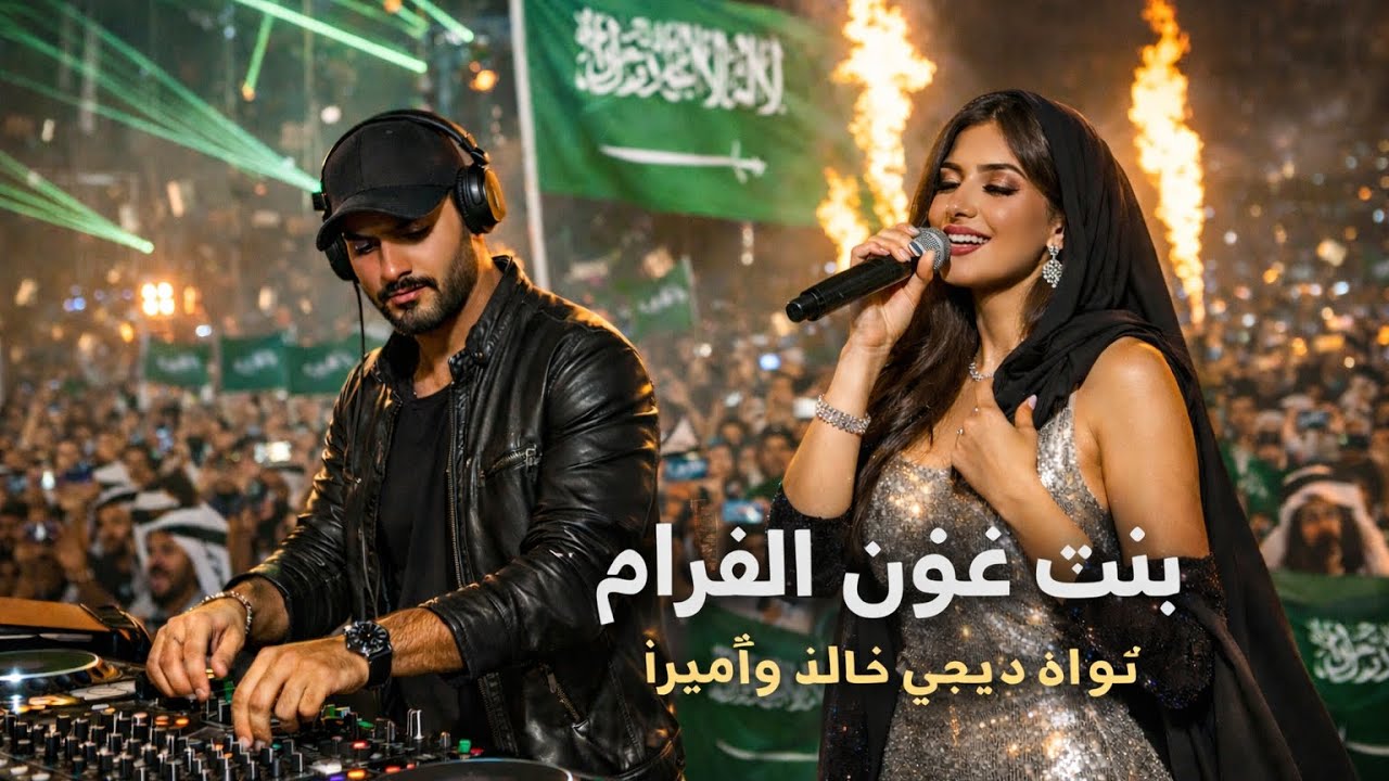 ⭐ بنتانغ في السماء | ريمكس دي جي خالد × أميرا | لايف في السعودية